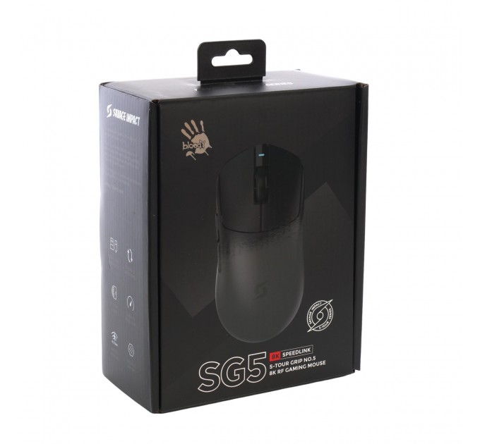 Миша бездротова Bloody SG5 Black