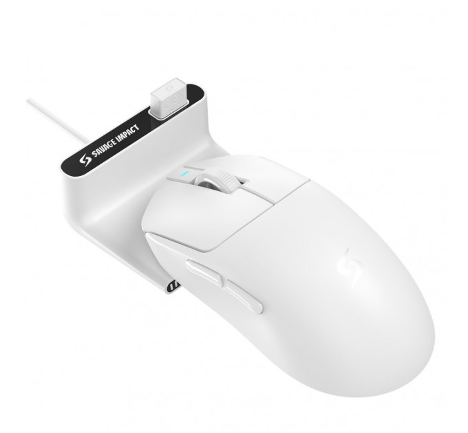 Миша бездротова Bloody SG5 White