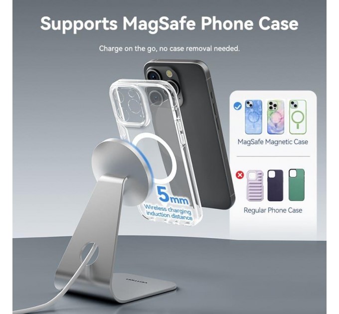 Бездротовий зарядний пристрій Vention 15W Magsafe (FGHIF)