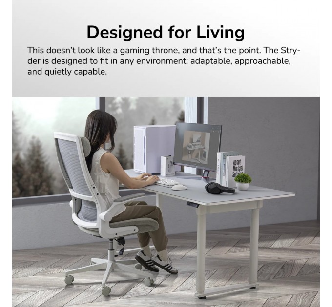 Крісло для геймерів Cougar Stryder White