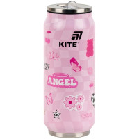 Поїльник-непроливайка Kite Angel термочашка з трубочкою, 500 мл (K25-1264-2)