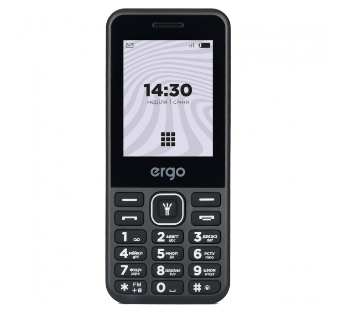 Мобiльний телефон Ergo E242 Dual Sim Black
