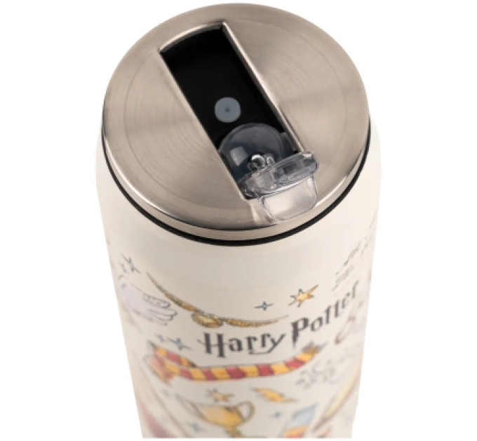 Kite Поїльник-непроливайка Kite Harry Potter термочашка з трубочкою, 500 мл (HP25-1264)