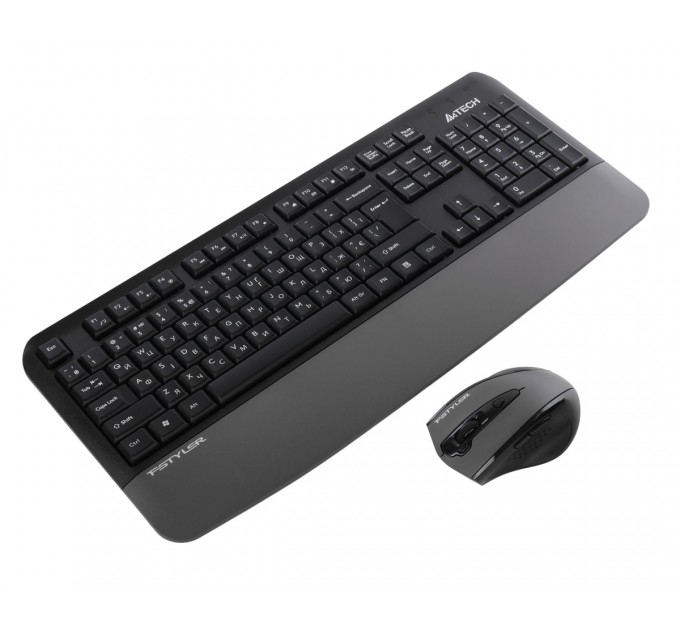 Комплект (клавіатура, мишка) бездротовий A4Tech Fstyler FG2500S Plus Grey