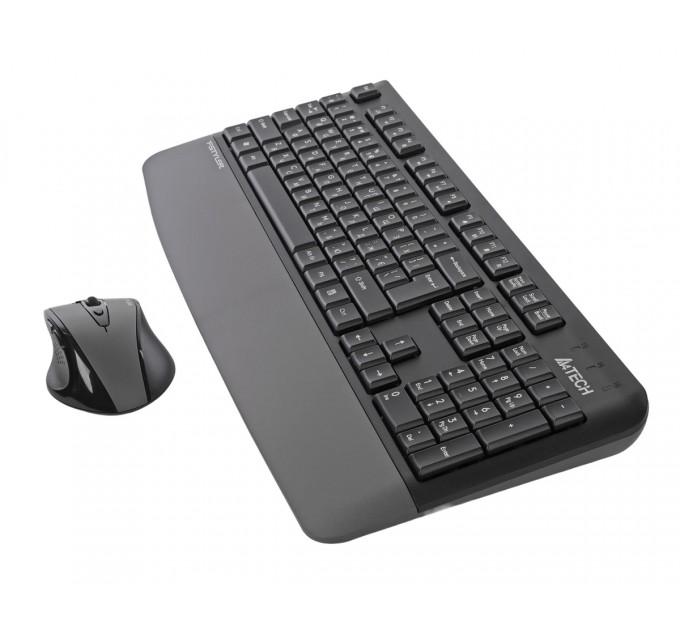 Комплект (клавіатура, мишка) бездротовий A4Tech Fstyler FG2500S Plus Grey