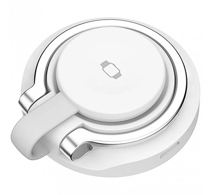 Бездротовий зарядний пристрій Proove Knocker 2 in 1 Qi2 15W White (WSPK15012002)