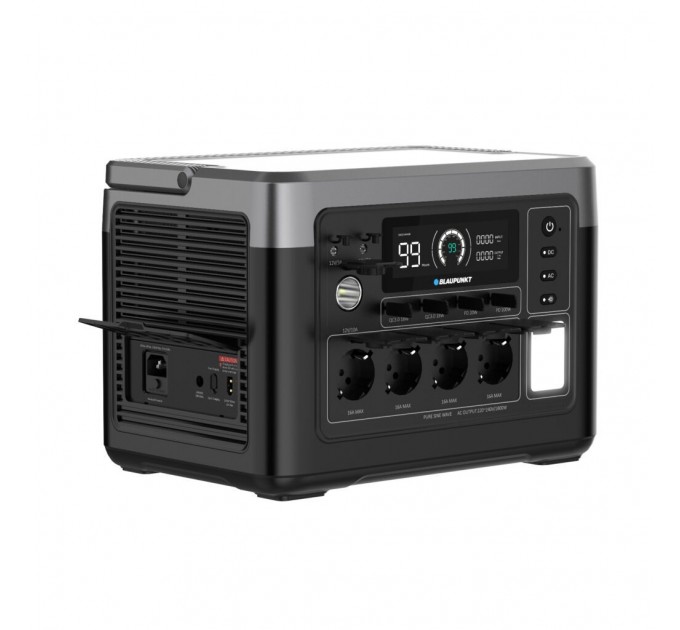 Зарядна станція BLAUPUNKT JuiceBox 1000, 1800W, 1024Wh, LiFePO4 з водонепроникною сумкою