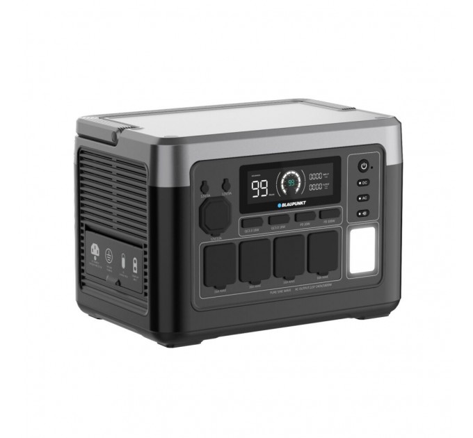 Зарядна станція BLAUPUNKT JuiceBox 1000, 1800W, 1024Wh, LiFePO4 з водонепроникною сумкою