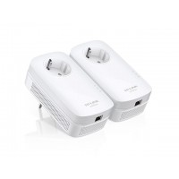 Гігабітний Powerline адаптер з вбудованою розеткою , TL-PA8010PKIT TP-LINK