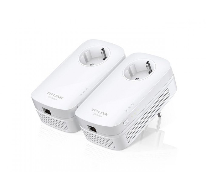 Гігабітний Powerline адаптер з вбудованою розеткою , TL-PA8010PKIT TP-LINK
