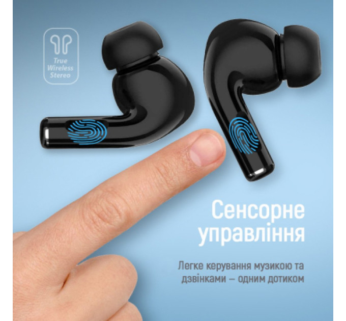 ColorWay Навушники ColorWay Slim TWS-5 Earbuds Black (CW-TWS5BK)