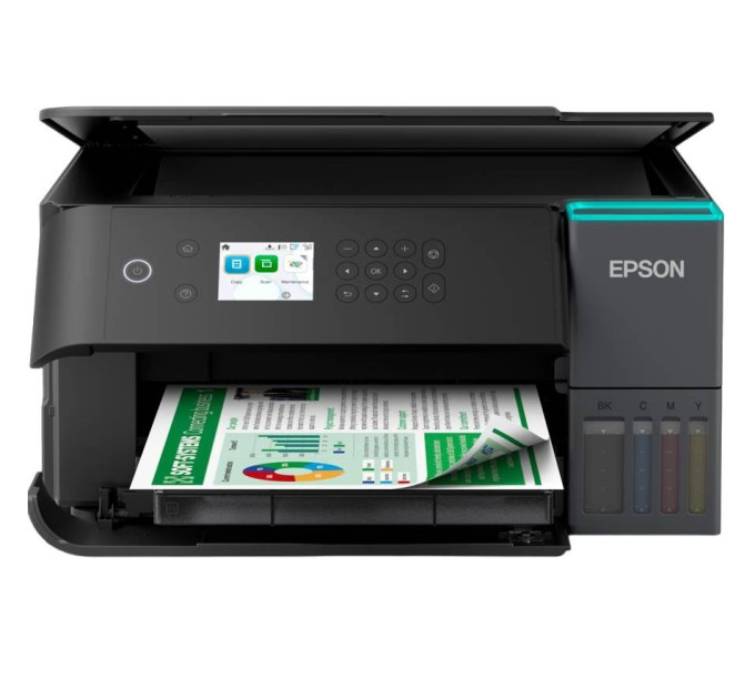 Epson Багатофункціональний пристрій А4 Epson EcoTank L6360 Wi-Fi (C11CL42402)