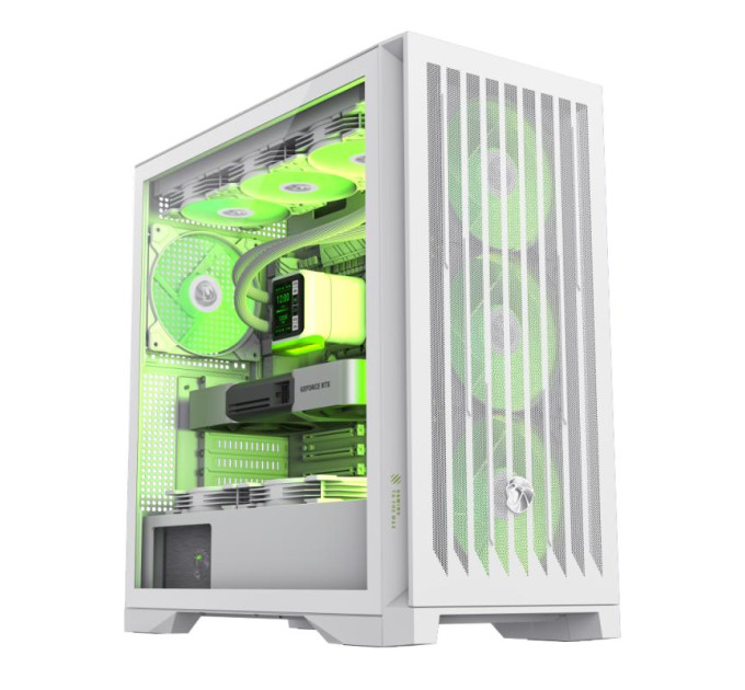 Gamemax Корпус для комп'ютера ATX W/O PSU LEADER 2 WH GAMEMAX