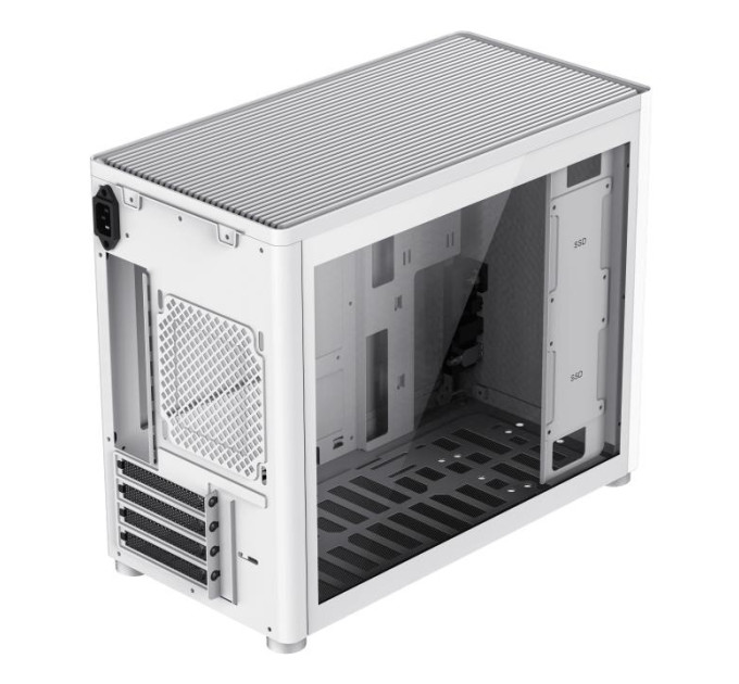 Gamemax Корпус для комп'ютера ATX W/O PSU SPARK FULL WHITE GAMEMAX