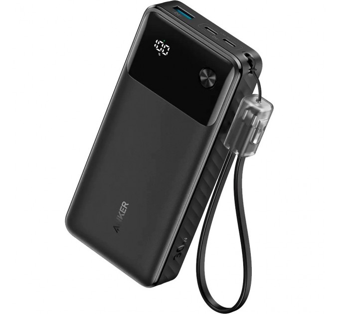 Універсальна мобільна батарея Anker PowerCore 20000mAh 30W Black (A1384G11)