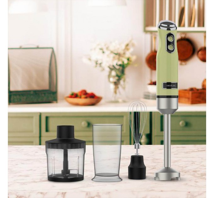 Блендер Cecotec Power Retro 1200MAX Cream&Crush Green (CCTC-03946)