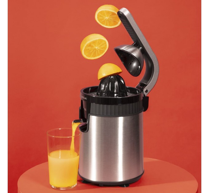 Соковижималка Cecotec Xqueeze RetroJuice 600 Steel (CCTC-03363)