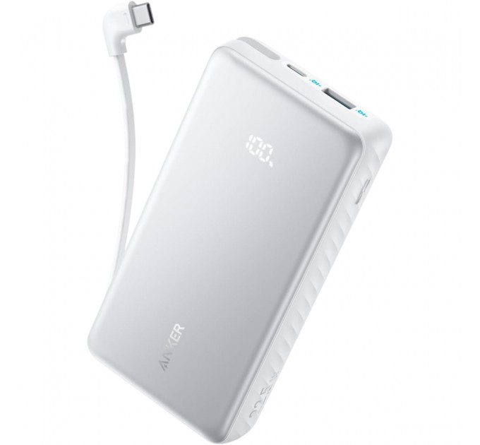 Універсальна мобільна батарея Anker Zolo 20000mAh 22.5W White (A110EH21)