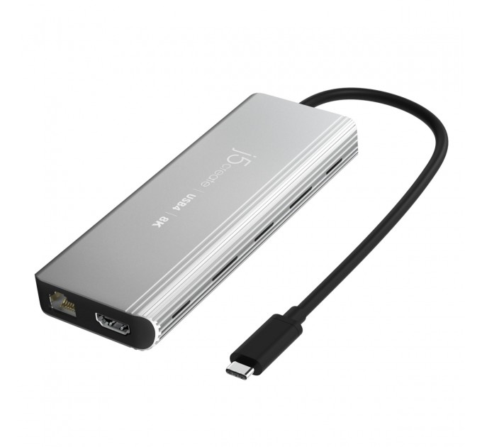 USB-хаб J5create USB-C 6-в-1 Grey (JCD403-N)
