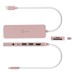 USB-хаб J5create USB-C 6-в-1 Rose (JCD373ER-N)