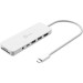 USB-хаб J5create USB-C 6-в-1 White (JCD373EW-N)