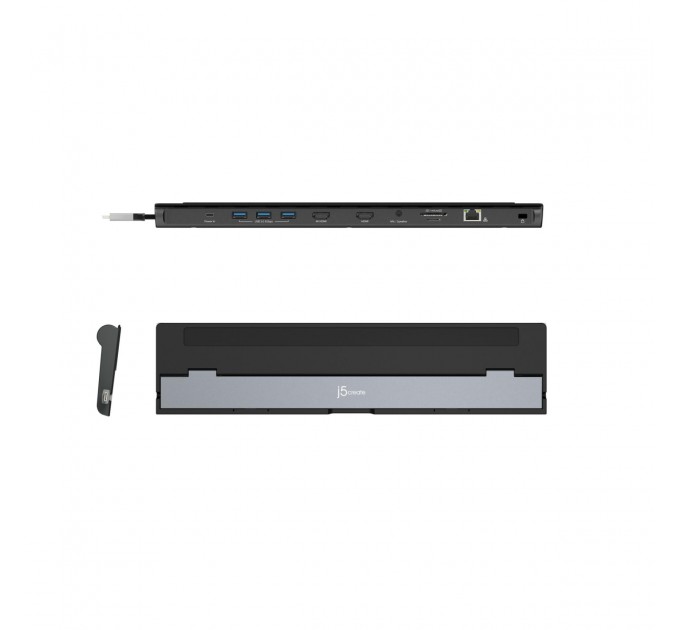 Док-станція J5create USB-C 10-в-1 (JCD542-N)