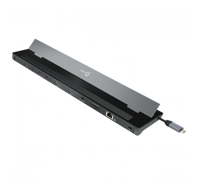 Док-станція J5create USB-C 10-в-1 (JCD542-N)