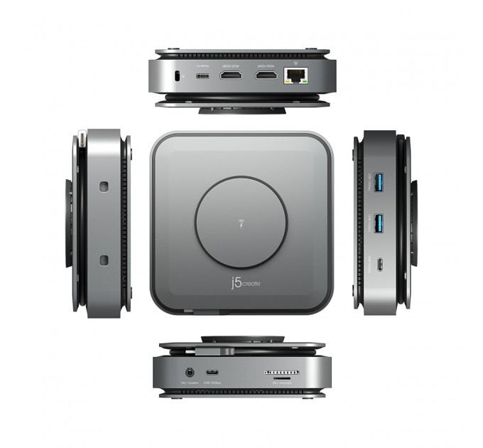 Док-станція J5create USB-C 12-в-1 (JCD3199-N)