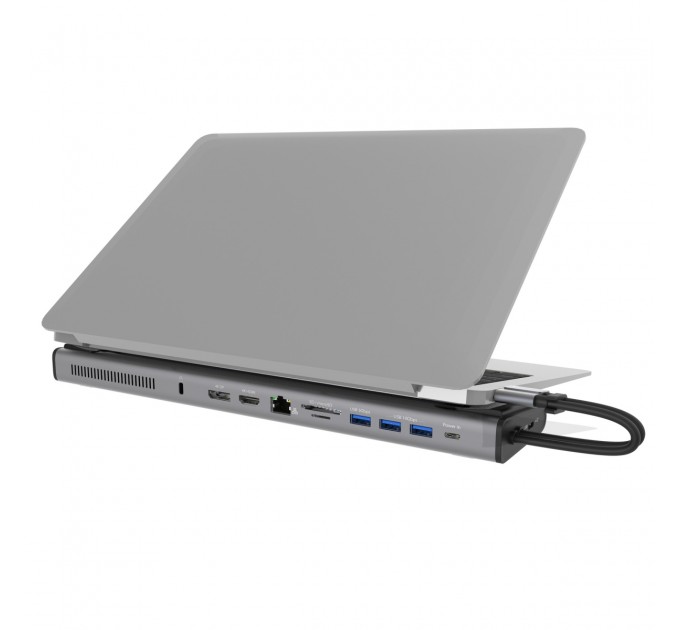 Док-станція J5create USB-C 12-в-1 (JCD552-N)