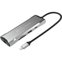 Док-станція J5create USB-C 7-в-1 (JCD393-N)