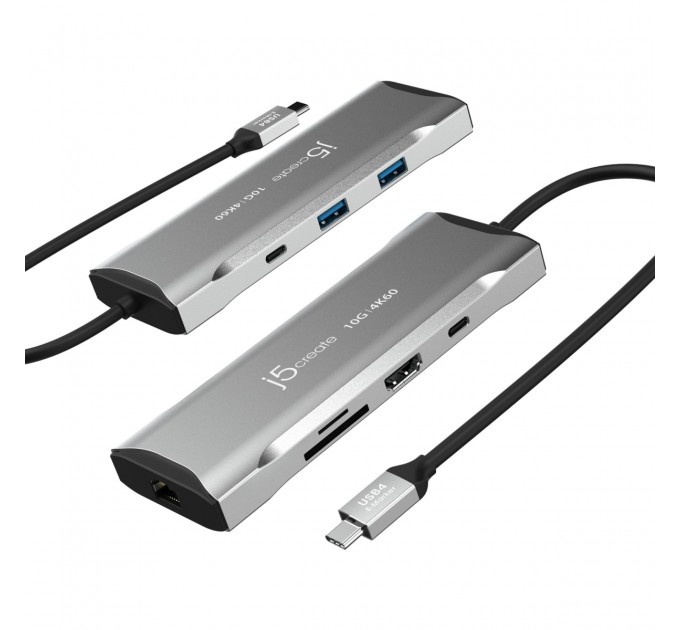 Док-станція J5create USB-C 7-в-1 (JCD393-N)