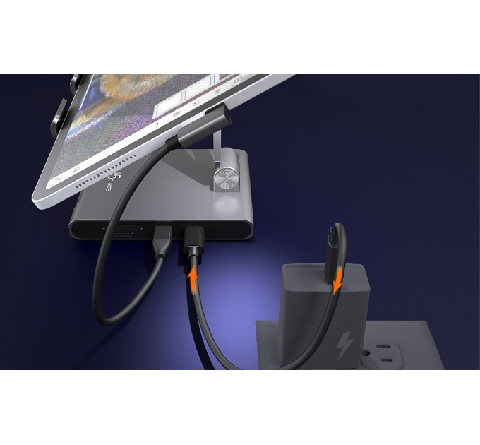 Док-станція J5create USB-C 8-в-1 (JTS224-N)