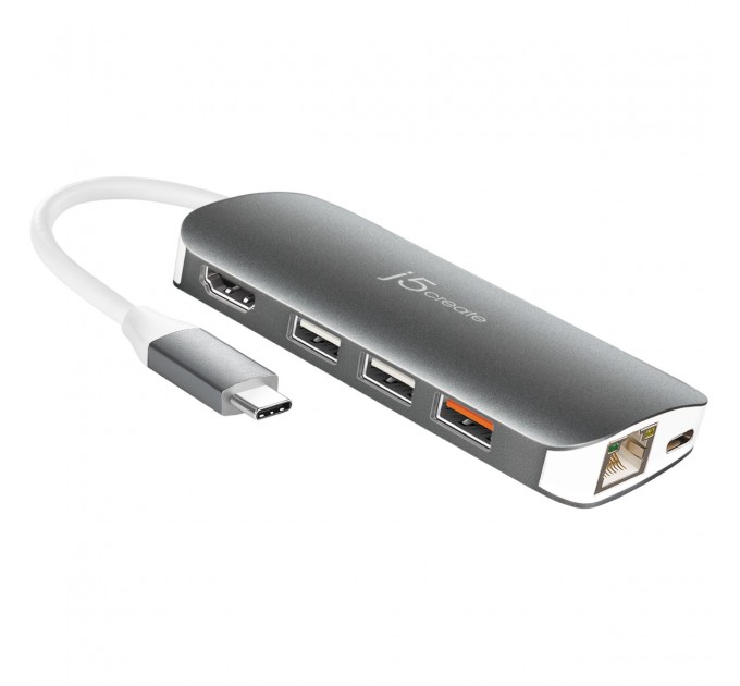 Док-станція J5create USB-C 9-в-1 (JCD383-N)