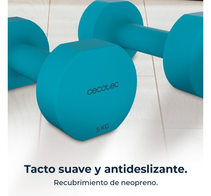 Гантелі Cecotec Drumfit 500 DoubleNeo (2шт по 5кг) (CCTC-07202)