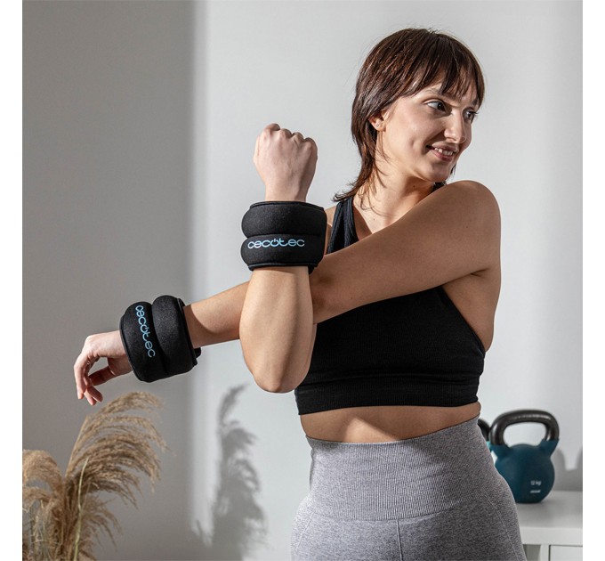 Обтяжувачі Cecotec Drumfit AnkleBell 2000 Neo (2шт по 2кг) (CCTC-07207)