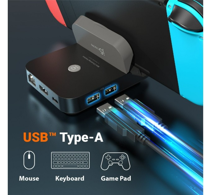 Док-станція J5create для Nintendo Switch (JCD620-N)