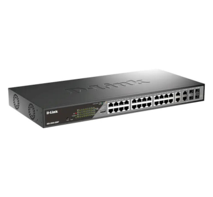 D-Link Комутатор мережевий D-Link DSS-200G-28MP