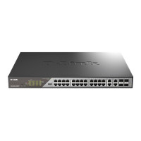 Комутатор мережевий D-Link DSS-200G-28MPP