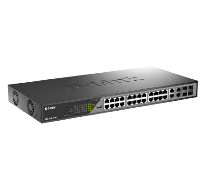 D-Link Комутатор мережевий D-Link DSS-200G-28MPP