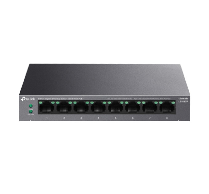 TP-Link Комутатор мережевий TP-Link LS108GP