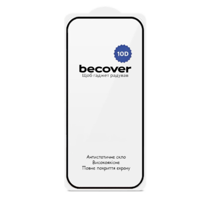 BeCover Скло захисне BeCover 10D Realme 15T Black (714765)