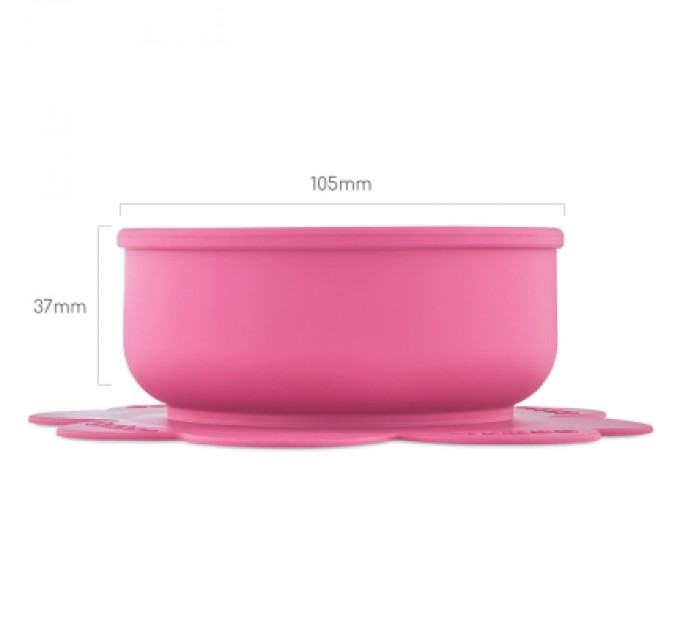 Тарілка дитяча Baboo з присоскою, від 6 місяців (фіолетова) (9-036)