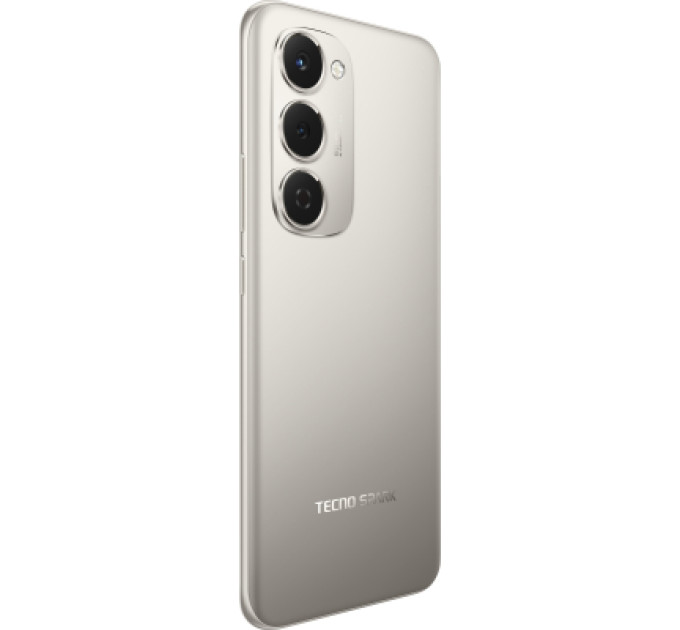 Tecno Мобільний телефон Tecno Spark 40 Pro+ 8/256Gb Moon Titanium (4894947096358)