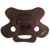 Пустушка Difrax Natural, 20+ міс (803 Chocolate_lines)