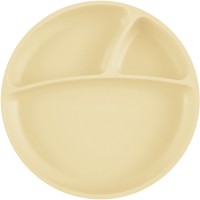 Тарілка дитяча MinikOiOi Portions секційна Mellow Yellow (101050006)