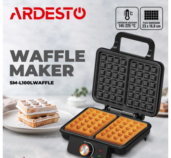 Ardesto Вафельниця Ardesto SM-L100LWAFFLE