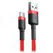 Baseus Дата кабель USB 2.0 AM to USB-C 1.0m Cafule 3A red+red Baseus (CATKLF-B09)