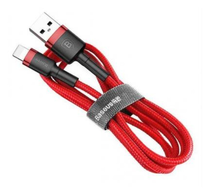 Baseus Дата кабель USB 2.0 AM to USB-C 1.0m Cafule 3A red+red Baseus (CATKLF-B09)