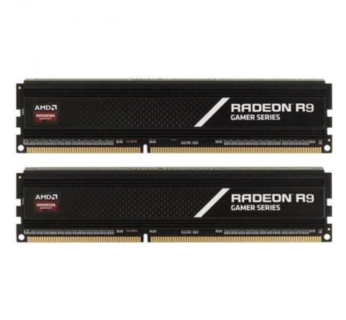 Модуль пам'яті для комп'ютера DDR4 16GB (2x8GB) 3200 MHz Radeon R9 AMD (R9S416G3206U2K)