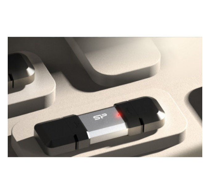 Silicon Power USB флеш накопичувач Silicon Power USB 128G SILICON POWER usb3.2+TypeC Mobile C51 (SP128GBUC3C51V1S)